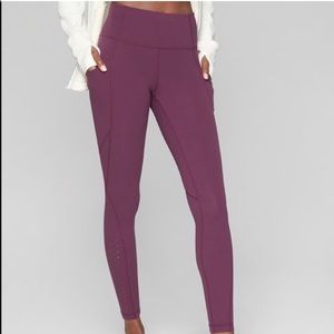 Athleta | Laser Cut Salutation Tights